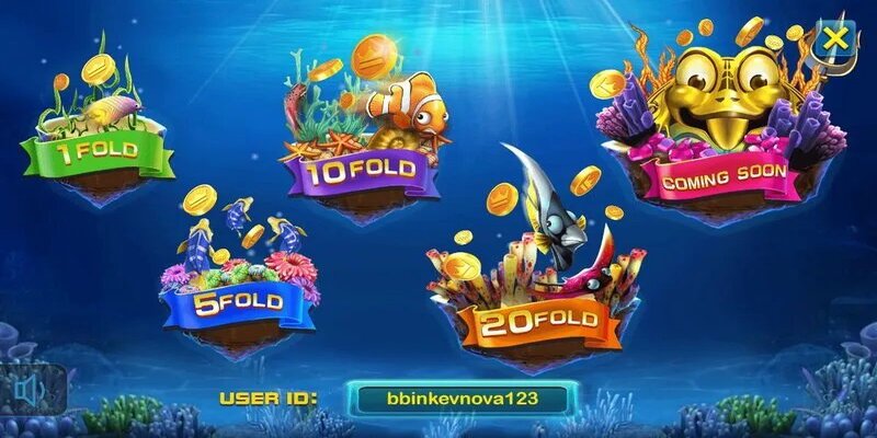 Đa dạng sảnh game có tại siêu phẩm săn xu phiên bản mới