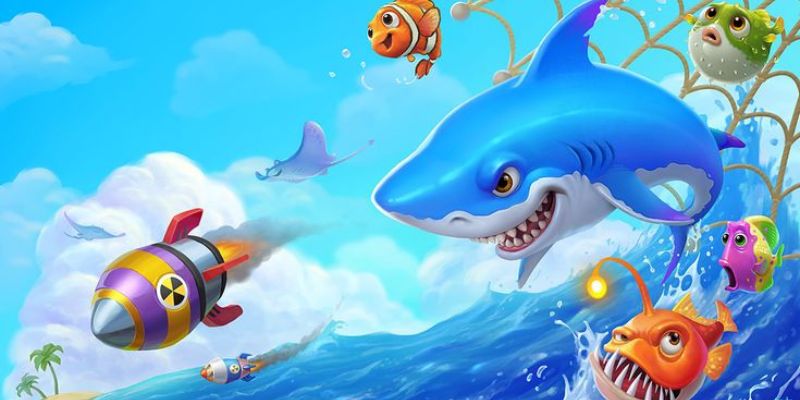 Kho vũ khí phong phú tạo trải nghiệm thú vị khi tham gia game bắn cá